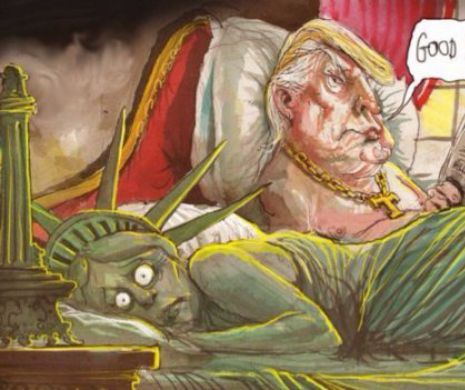 Cum își BAT JOC americanii de Donald Trump. Desenele care îl RIDICULIZEAZĂ pe noul șef de la Casa Albă | Galerie FOTO