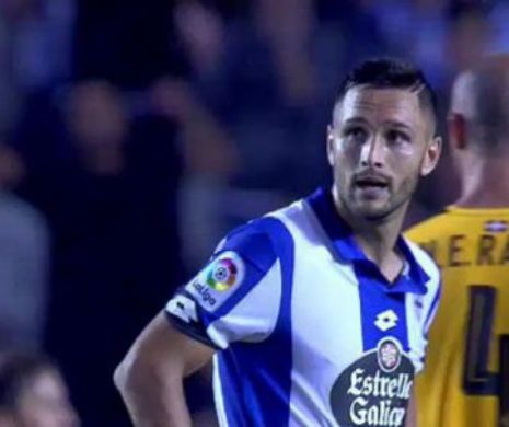 FOTBAL EUROPEAN. Florin Andone a marcat din nou în Spania, dar Deportivo a pierdut DRAMATIC, un meci cu 7 goluri