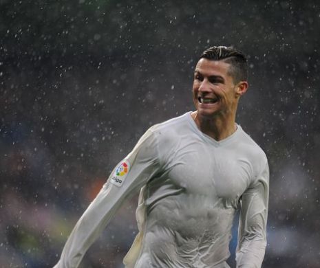 Imagini senzaționale! Ce s-a întâmplat cu echipamentul lui Cristiano Ronaldo, dupa ce a jucat pe PLOAIE TORENȚIALĂ etapa asta