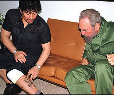 Maradona: Fidel Castro a fost ca un al DOILEA TATĂ pentru mine, sunt foarte trist
