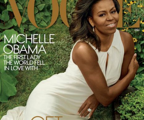 Michelle Obama, pe coperta revistei Vogue