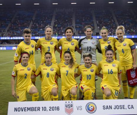 Naționala feminină de fotbal a fost UMILITĂ de reprezentativa Statelor Unite ale Americii. „Tricolorele” au pierdut la o diferență URIAȘĂ