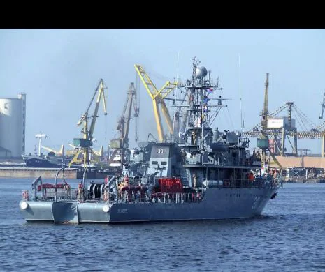 Navă militară românească, la exercițiul multinațional "NUSRET 16", din Turcia