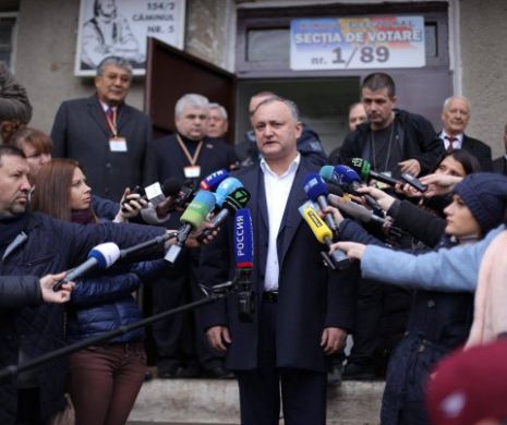 Rezultat preliminar! Igor Dodon este noul președinte al Republicii Moldova