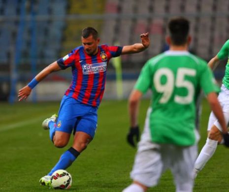 Steaua, ÎNVINSĂ de o echipă din Liga a 2-a, într-un meci amical