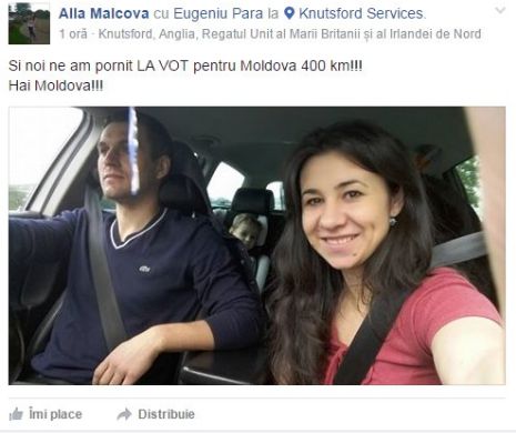 Studenții moldoveni de la Strasbourg: „Ridică-te, Moldova, și ieși la vot!”