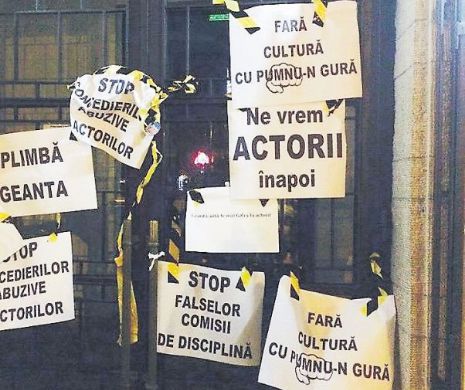 Culisele scandalului de la Teatrul Sică Alexandrescu din Brașov. A început vânătoarea actorilor revoltați!
