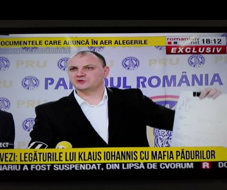 Ghiţă anunţă că PRU ÎI VA FACE PLÂNGERE PENALĂ preşedintelui pentru DEFRIŞĂRILE ILEGALE din România. Au fost prezentate DOCUMENTE care ar arăta LEGĂTURA dintre Holzindustrie Schweighofer şi Klaus Iohannis