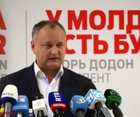 Igor Dodon SALUTĂ victoria PSD sperând ca noul Guvern va respecta indepenţa Republicii Moldova