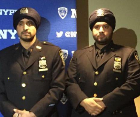 Măsură uluitoare a Poliţiei din New York. Poliţiştii au voie să poate turban în loc de caschetă