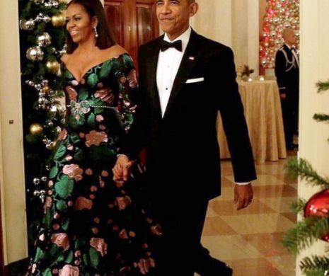 Michelle Obama a STRĂLUCIT şi a ECLIPSAT cu rochia aleasă pentru un eveniment al anului