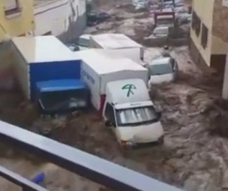 Româncă MOARTĂ în urma inundațiilor din sudul Spaniei. Anunțul a fost făcut de către autoritățile locale