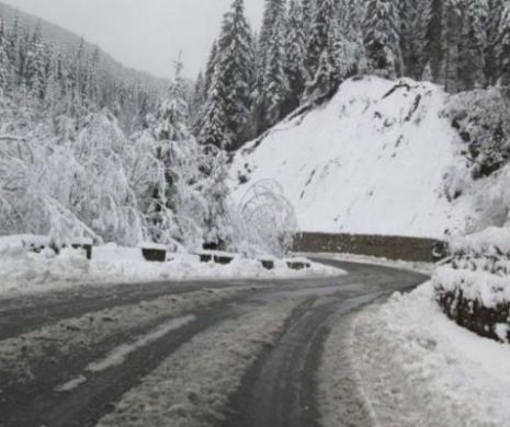 Vilejie de zăpadă și drumuri acoperite în Banat. Ce trebuie să știe toți șoferii