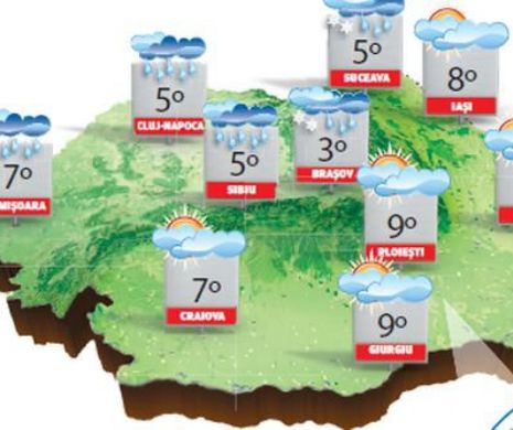 Vreme frumoasă și caldă în a doua decadă a lunii decembrie | PROGNOZA METEO