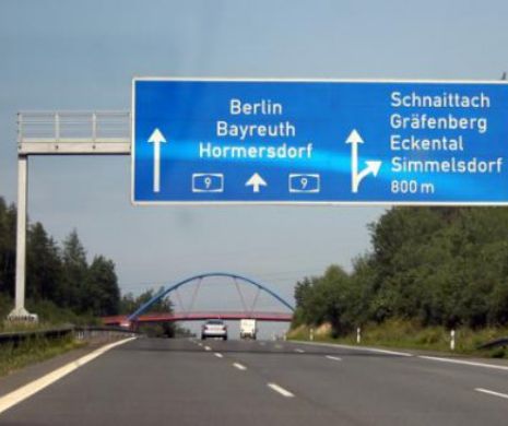 Antenţie! Guvernul german introduce o taxă pe autostrăzi pentru automobiliștii STRĂINI
