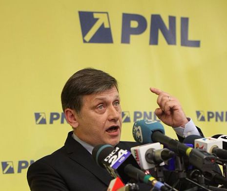 Crin Antonescu: PNL este într-un pericol foarte mare