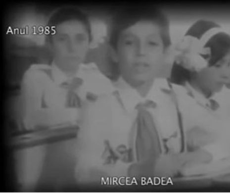 Cum proslăvea pionierul MIRCEA BADEA „anii de lumină ai epocii Ceauşescu”. Un filmuleţ de tristă amintire cu vedeta Antenei 3 face furori pe internet. VIDEO