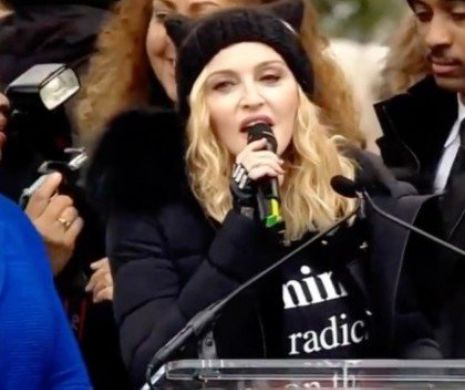 Discurs INCREDIBIL al Madonnei, la mitingul de ieri: „M-am gândit mult să ARUNC în AER Casa Albă”