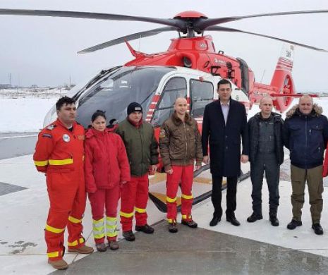 Elicopter nou pentru Baza Aeromedicală SMURD Constanța