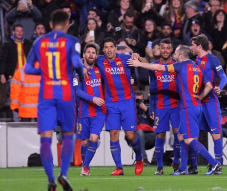 FOTBAL EUROPEAN. FC Barcelona a ÎNVINS-O CATEGORIC pe Las Palmas și a redus diferența față de Real Madrid