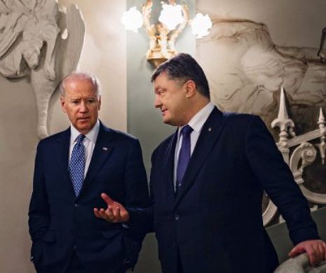 Mesaj transmis lui Joe Biden de către Poroșenko: Ucraina nu se va pleca niciodată în fața Rusiei
