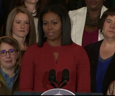 Michelle Obama a încheiat în LACRIMI ultimul discurs la Casa Alba. "A fost o onoare imensă sa fiu Prima Doamna a Americii"