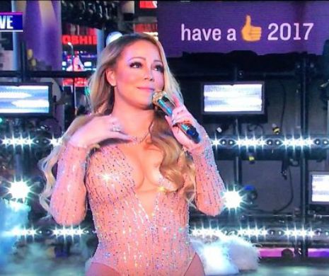 MOMENT PENIBIL pentru Mariah Carey . Show-ul din Times Square i-a DEZAMăGIT pe FANI / VIDEO