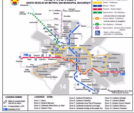 News Alert! Circulați BLOCATĂ la metroul din București
