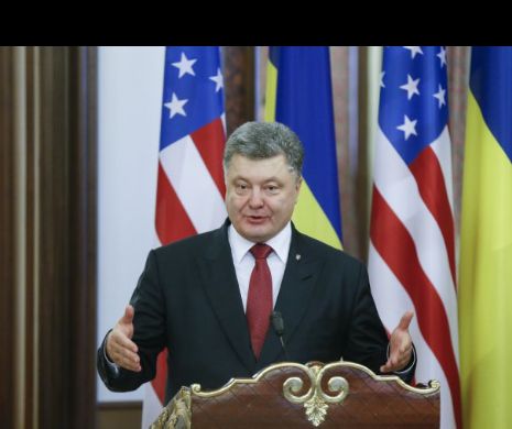 Poroșenko a angajat o companie de lobby americană pentru promovarea intereselor Ucrainei, contra 50 mii dolari lunar. La ei se poate, la noi ar fi fost o problemă!