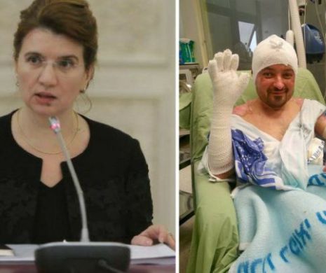 Soția unui rănit din Colectiv, reacție după declarațiile ministrului Păstârnac: ”Este o minciună sfruntată! Mi-e scârbă!”