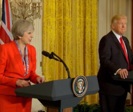 Theresa May a anunțat că Donald TRUMP va face o vizită la Londra, anul acesta