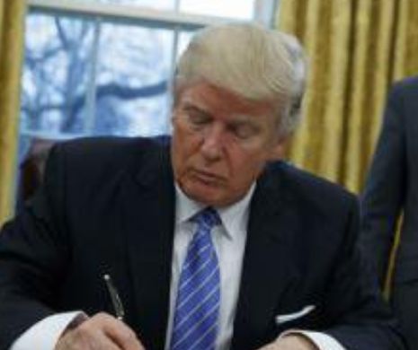 Trump a SEMNAT decretul de retragere a SUA din Parteneriatul Trans-Pacific