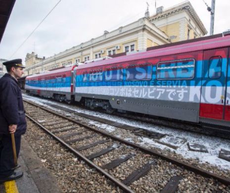 Un tren „CULTURAL” crește tensiunile dintre KOSOVO și SERBIA și este oprit la graniță. Ce voiau să facă sârbii