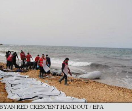 75 de cadavre au fost descoperite pe o plajă lângă Tripoli