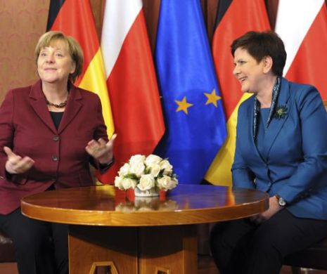 Angela Merkel, în Polonia, în încercarea de a salva UE post-Brexit