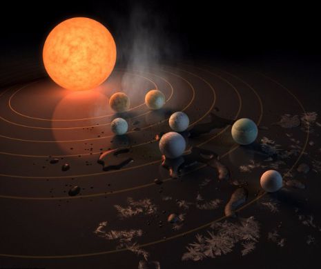 BREAKING NEWS. DESCOPERIRE EPOCALĂ a NASA: nouă planete identice Pământului. Cel puțin trei ar putea conține VIAȚĂ