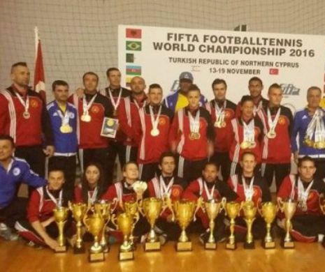 Campionii monidali, premiați la „Gala Fotbalului-Tenis” din Bușteni