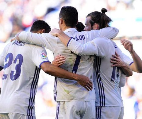 FOTBAL EUROPEAN. Real Madrid și-a consolidat poziția de lider în Primera Division. Gareth Bale a revenit cu gol la „galactici”