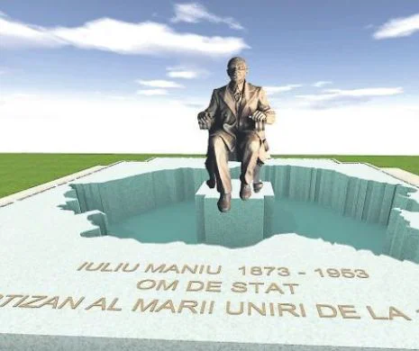 Monumentul lui Iuliu Maniu va domina Șimleu Silvaniei