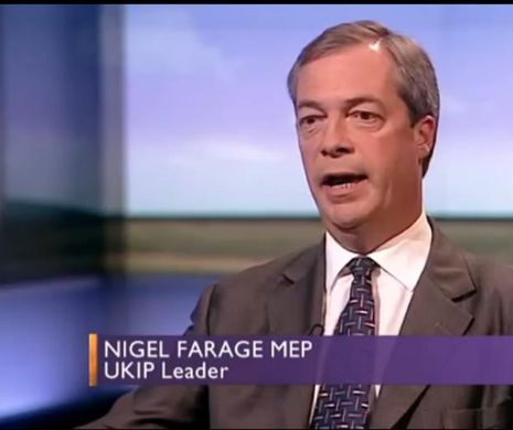 Nigel Farage: ”O țară ce vrea să legalizeze furtul nu are ce căuta în UE”