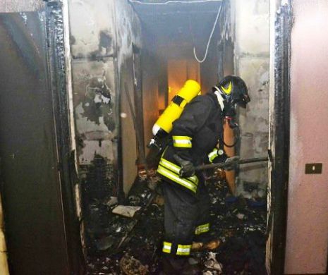 OROARE ÎN ITALIA. O familie de români cu trei copii, incendiată în propria casă