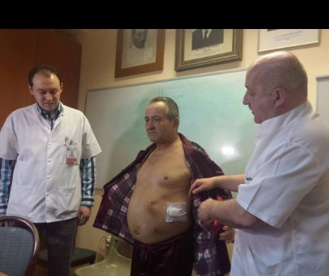 Pacient în stare critică, operat cu ROBOTUL, la Timișoara