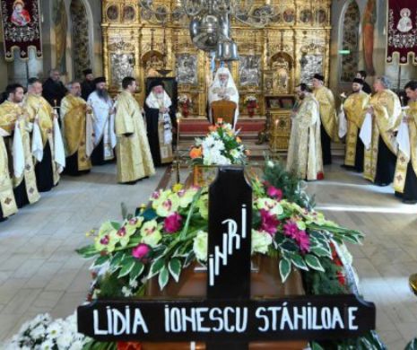 Patriarhul Daniel a participat la înmormântarea Lidiei Stăniloae