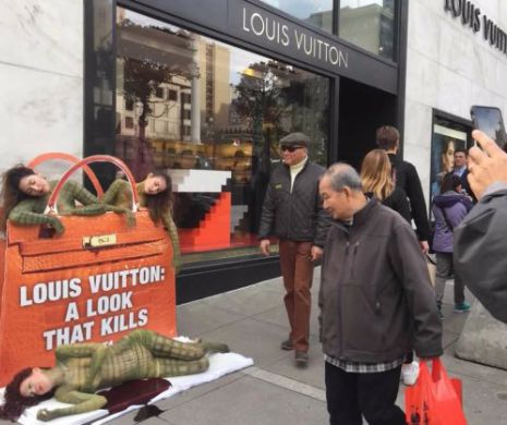 PETA cumpără acţiuni ale celebrului brand Louis Vuitton. De ce doresc activiştii drepturilor animalelor să se împrietenească cu „duşmanul”