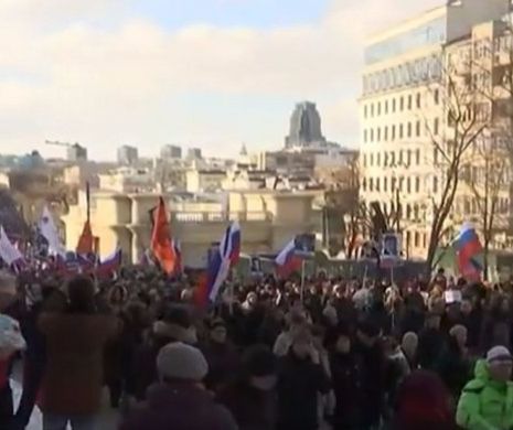 ABUZUL regimului PUTIN în Capitala Rusiei. Ce au pățit 700 de persoane după ce au fost la un protest