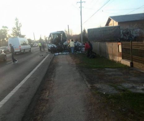 Accident grav pe DN1, în județul Prahova. Trei vehicule implicate, DOUĂ persoane au murit iar OPT sunt rănite. Se intervine cu elicoptere