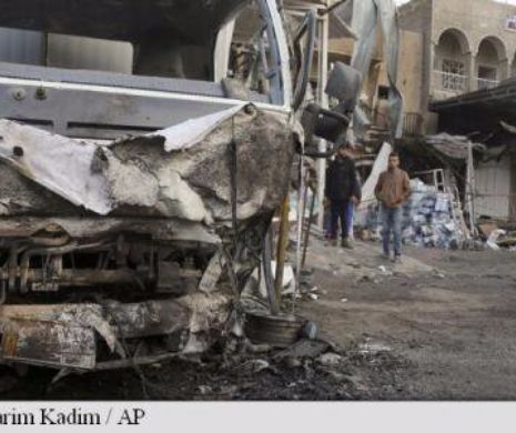 Atentat sinucigaș. Un terorist a detonat o camionetă cu exploziv la Bagdad, 17 morți și peste 60 de răniți