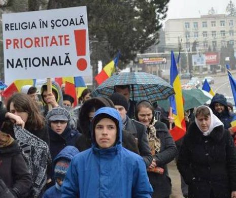 BOR iese în stradă. Cel mai mare marş ortodox din istoria României