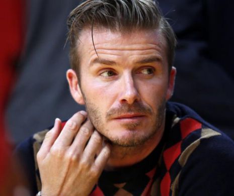 David Beckham a provocat un ACCIDENT RUTIER GRAV