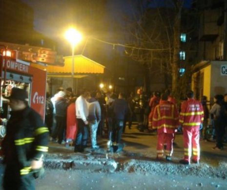 Explozie într-un apartament din Galați. Cel puțin trei persoane, rănite